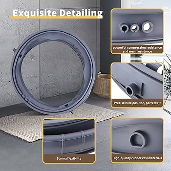 Amazon.com: MDS47123605 Washer Door Boot Gasket Compatible